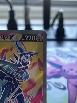 Pokemon TCG Origin Forme Dialga v Sword & Shield, Black Star Promo Card SWSH255 - Image 4