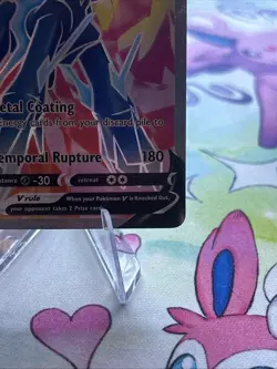 Pokemon TCG Origin Forme Dialga v Sword & Shield, Black Star Promo Card SWSH255 - Image 5