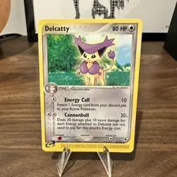 Pokemon TCG 2003 EX Ruby Sapphire e-Reader Card - Uncommon 29/109 Delcatty - Image 1