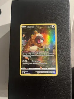 Bidoof GG29 Crown Zenith Galarian Gallery Ultra Rare Pokemon Card - Image 1