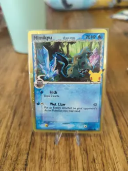 Pokemon TCG Mimikyu (Delta Species) Sword & Shield Swsh136 Holo Promo - Image 1