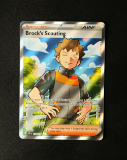 Pokemon Card TCG - Brock's Scouting 179/159 Journey Together - Ultra Rare - NM ⭐ - Image 1