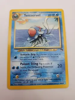 Pokemon TCG Tentacruel 10/18 Southern Islands Regular - Image 1