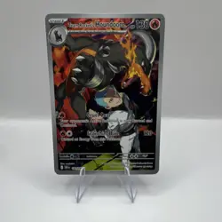 Pokemon Team Rocket's Houndoom 192/182 Destined Rivals Illustration Rare Holo - Image 1