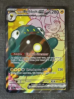 Ionos Bellibolt EX 172/159 Pokemon SV09 Journey Together Ultra Rare Full Art - Image 1