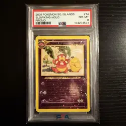 Pokemon TCG Slowking 14/18 Southern Islands Reverse Holo Card 2001 - Image 1