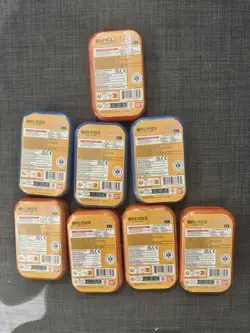 8X One Piece TCG - TS-02 Mini Tin - OP-13 Packs - New & Sealed - Image 2