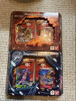 One Piece Illustration Box Vol.5 & Vol.6 - New - Sealed-excellent Condition. - Image 1