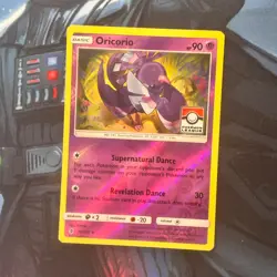 Oricorio 56/145 Rev Holo Pokemon League Promo Card - Image 1