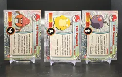 #54#48#47 Psyduck, Venonat, Topps Pokemon Card Tv Animation Edition Black Logo - Image 2