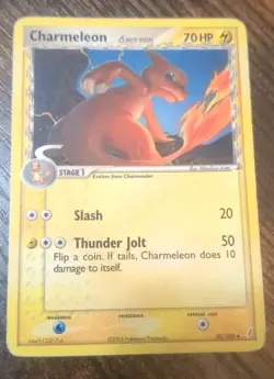 Charmeleon Delta Crystal Guardians Uncommon Card 30/100 Delta Species HP - Image 1
