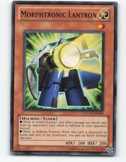 Morphtronic Lantron #EXVC-EN010 Yugioh Card - Image 1