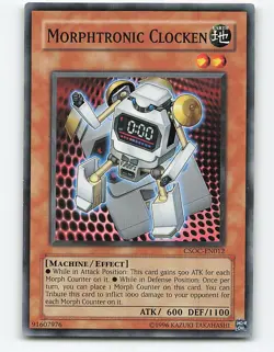Morphtronic Clocken #CSOC-EN012 Yugioh Card - Image 1