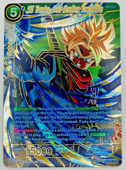 SS Trunks, God-Sealing Technique | SPR 2nd Ed. | Dragon Ball Super Card Game LP - Image 1