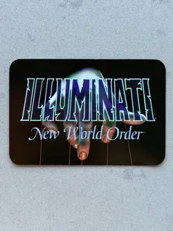 1995 INWO Illuminati Assassins Game Card – Enough is Enough – Trump – NM / M - Image 4
