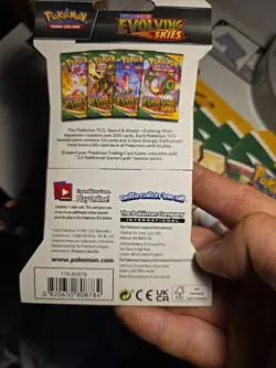 Pokemon TCG Factory Sealed Evolving Skies Umbreon Sleeved BLISTER Pack - Image 4