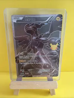 Pokemon Zekrom 114/114 Celebrations Classic Collection Full Art Holo 130 HP - Image 1