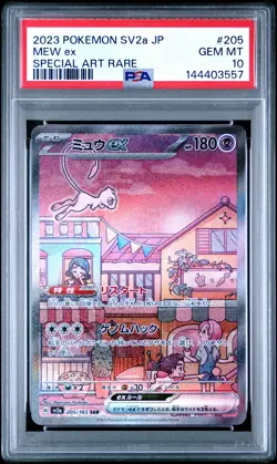 PSA 10 Mew EX 205/165 Special Art Rare Sv2a 151 Pokemon Japanese - Image 1