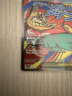 Pokemon TCG Mega Hawlucha Ex 268/217 Ascended Heroes English Mega Attack Rare NM - Image 2