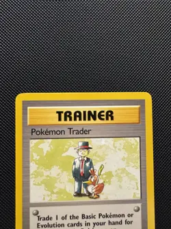 Pokemon TCG Pokemon Trader 77/102 Base Set Rare Near Mint 1999 WoTC - Image 3