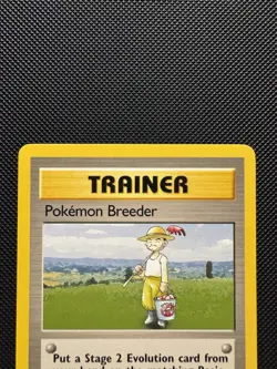 Pokemon TCG Pokemon Breeder 76/102 Base Set Rare Near Mint 1999 WoTC - Image 3