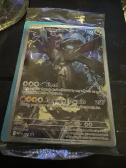 N's Zekrom 031 Ascended Heroes ETB Promo Pokemon Center Stamp - SEALED IN HAND - Image 1