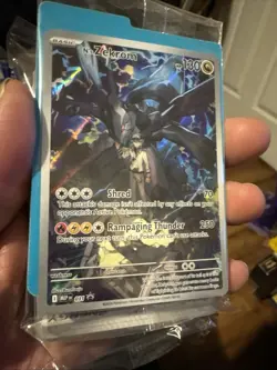 N's Zekrom 031 Ascended Heroes ETB Promo Pokemon Center Stamp - SEALED IN HAND - Image 2