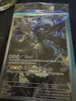 N's Zekrom 031 Ascended Heroes ETB Promo Pokemon Center Stamp - SEALED IN HAND - Image 3