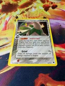 Tropius 23/101 LP Non Holo Rare Dragon Frontiers 2006 Pokemon TCG - Image 2