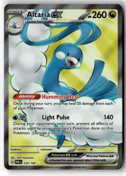 Altaria ex ⭐ 232/182 Holo Ultra Rare Paradox Rift 2023 Pokemon NM - Image 1