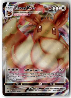 Eevee VMAX ⭐ SWSH087 Holo Promo SWSH Black Star 2019 Pokemon NM - Image 1