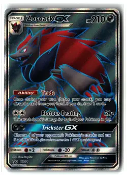 Zoroark GX ⭐ SM84 Holo Promo SM Black Star Promos 2017 Pokemon NM/LP - Image 1