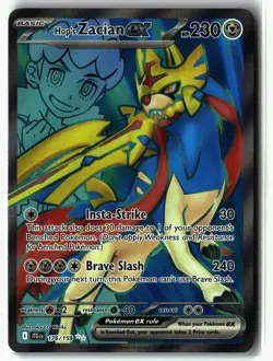Hop's Zacian ex ⭐ 176/159 Holo Ultra Rare Journey Together 2025 Pokemon NM - Image 1