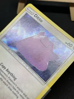 Pokemon Ditto 17/18 Detective Pikachu Holo Rare Pokemon TCG - Image 3