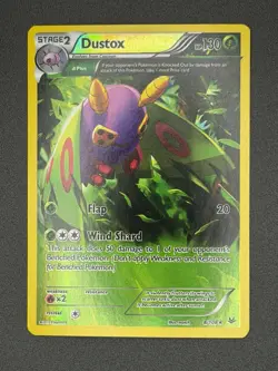 Pokemon XY Roaring Skies - Dustox (8 Delta) Reverse Holo - Image 1