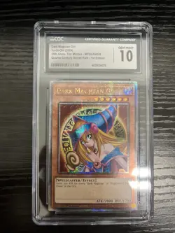 Yu-Gi-Oh Dark Magician Girl MP24-EN009 Quarter Century Rare 1st Edition CGC 10 - Image 1