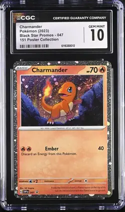 Charmander - 047 (Cosmos Holo) 047 Sv: Scarlet & Violet Promo Cards Holo CCG 10 - Image 1
