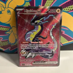 Pokemon TCG Miraidon EX Scarlet Violet Base Set Holo Ultra Rare Card 227/198 - Image 1