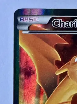 Pokemon Charizard EX XY121 Black Star Promo Holo TCG Card Standard Size - Image 3