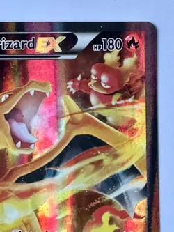 Pokemon Charizard EX XY121 Black Star Promo Holo TCG Card Standard Size - Image 4