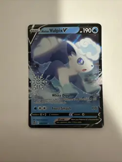Alolan Vulpix V - (Holiday Calendar) 033/195 Miscellaneous Cards & Products Holo - Image 1