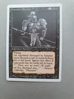 Hypnotic Specter , MTG Revised Edition (1994) Uncommon Black Creature NM - Image 1