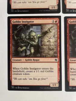 4x Mtg Jumpstart Goblin Instigator NM/M Magic The Gathering - Image 2