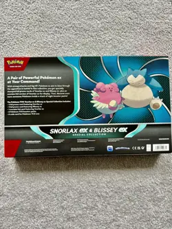Pokemon TCG Snorlax ex & Blissey ex Special Collection | NEW & SEALED ✅ - Image 2