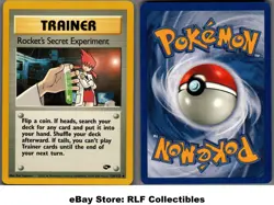 2000 Pokemon, Gym Challenge, #120/132 Rocket's Secret Experiment, Uncommon - Image 1