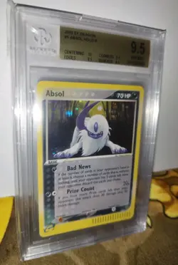 POKEMON ABSOL BGS 9.5 - HOLO 1/97 - Ex Dragon 2003 - QUAD + - Image 1