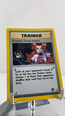 Pokemon TCG Rocket's Sneak Attack Team Rocket Holo 16/82 - Image 2