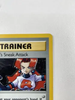 Pokemon TCG Rocket's Sneak Attack Team Rocket Holo 16/82 - Image 4