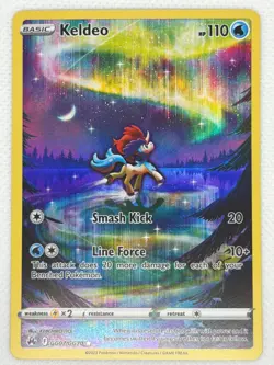 Keldeo Ultra Rare Crown Zenith: Galarian Gallery GG07/GG70 NM Pokemon - Image 1