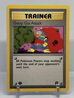 Pokemon TCG Goop Gas Attack Team Rocket 78 Regular 1st Edition Common - Image 1